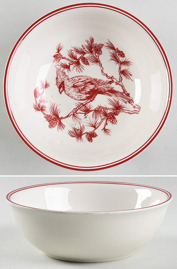 Holiday Toile Soup/Cereal Bowl by Williams-Sonoma-1