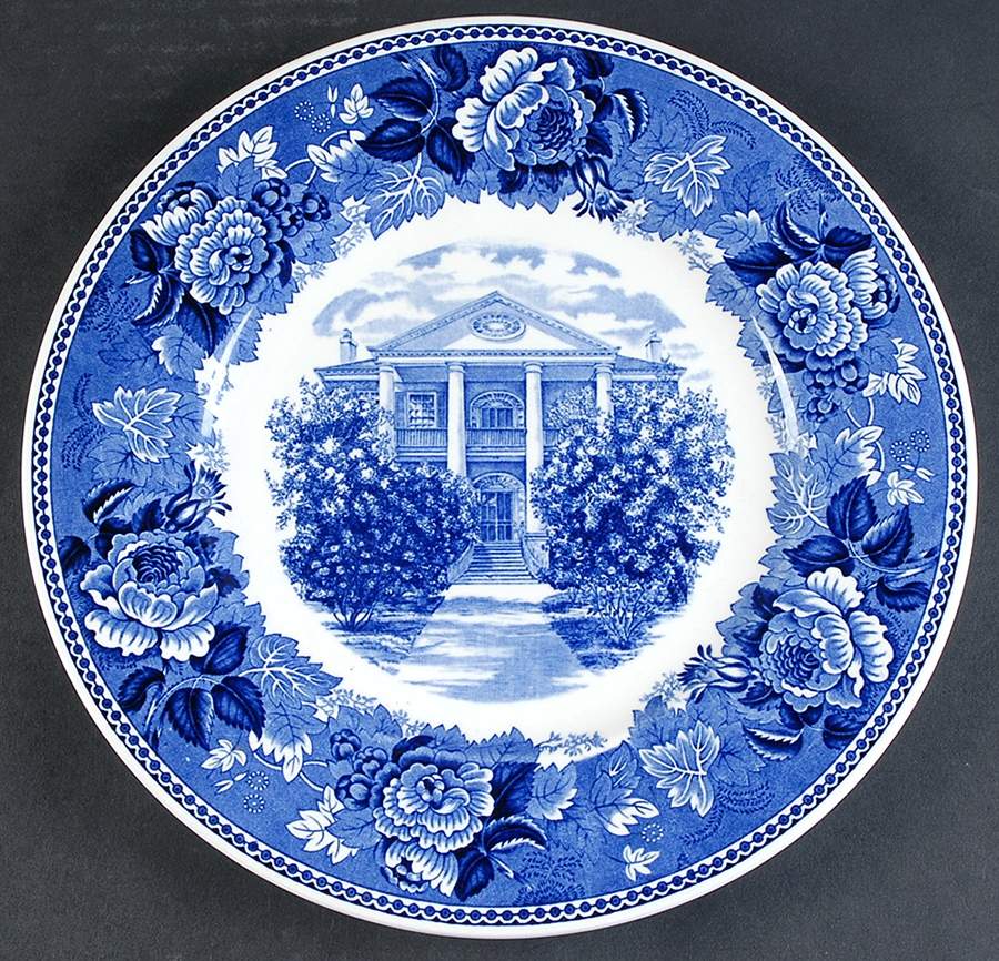Historic State Shrine(Mississippi) Dinner Plate by Wedgwood-1