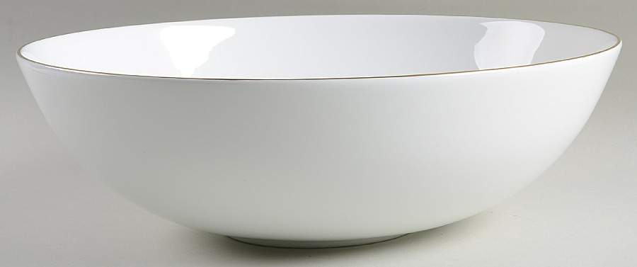 Jasper Conran Gold 12" Round Serving Bowl by Wedgwood-1