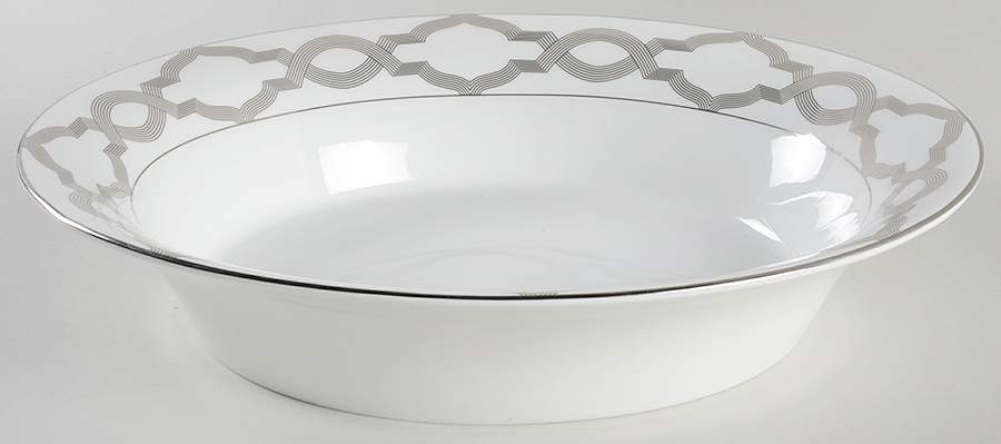 Embrace 10" Oval Vegetable Bowl by Waterford China-1