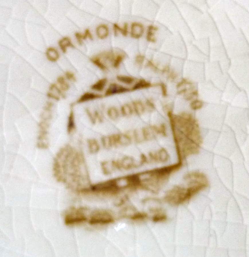 Ormonde Round Covered Butter by Wood & Sons-1