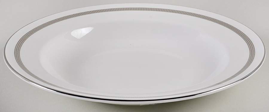 Vera Infinity Large Rim Soup Bowl by Wedgwood-1