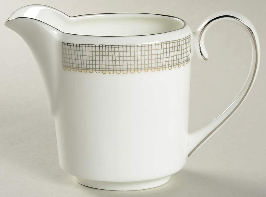 Gilded Weave Platinum Creamer by Wedgwood-1