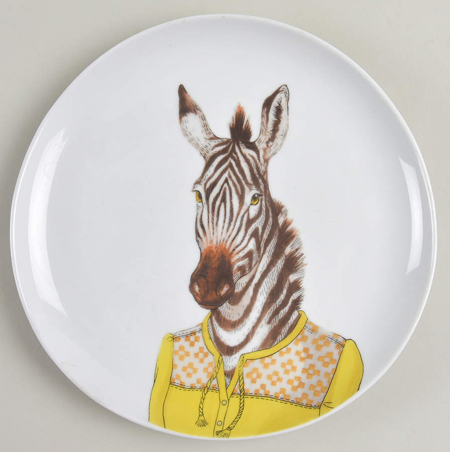Dapper Animal Salad Plate by West Elm-1
