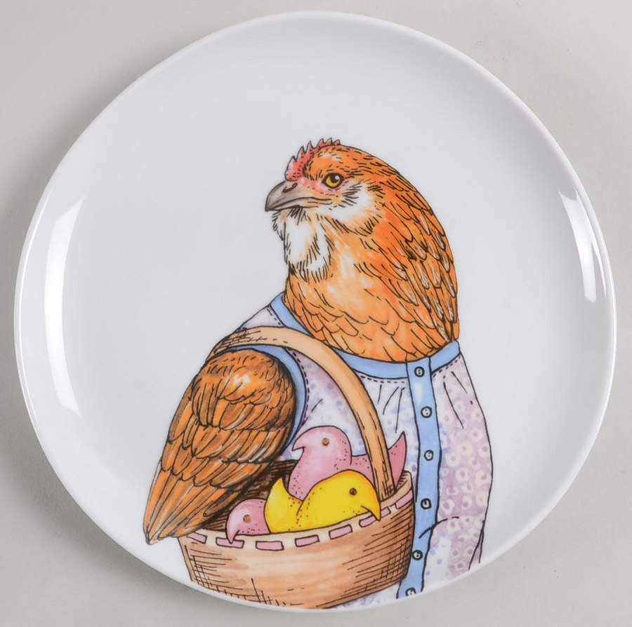 Dapper Animal Salad Plate by West Elm-1