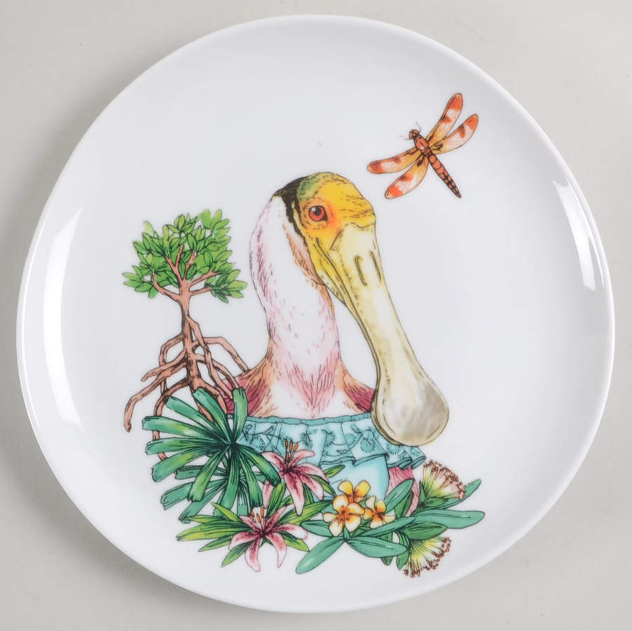 Dapper Animal Salad Plate by West Elm-1