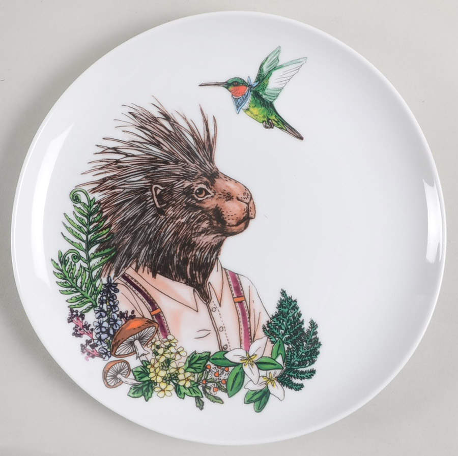 Dapper Animal Salad Plate by West Elm-1