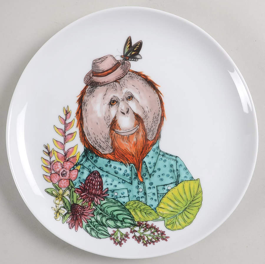 Dapper Animal Salad Plate by West Elm-1