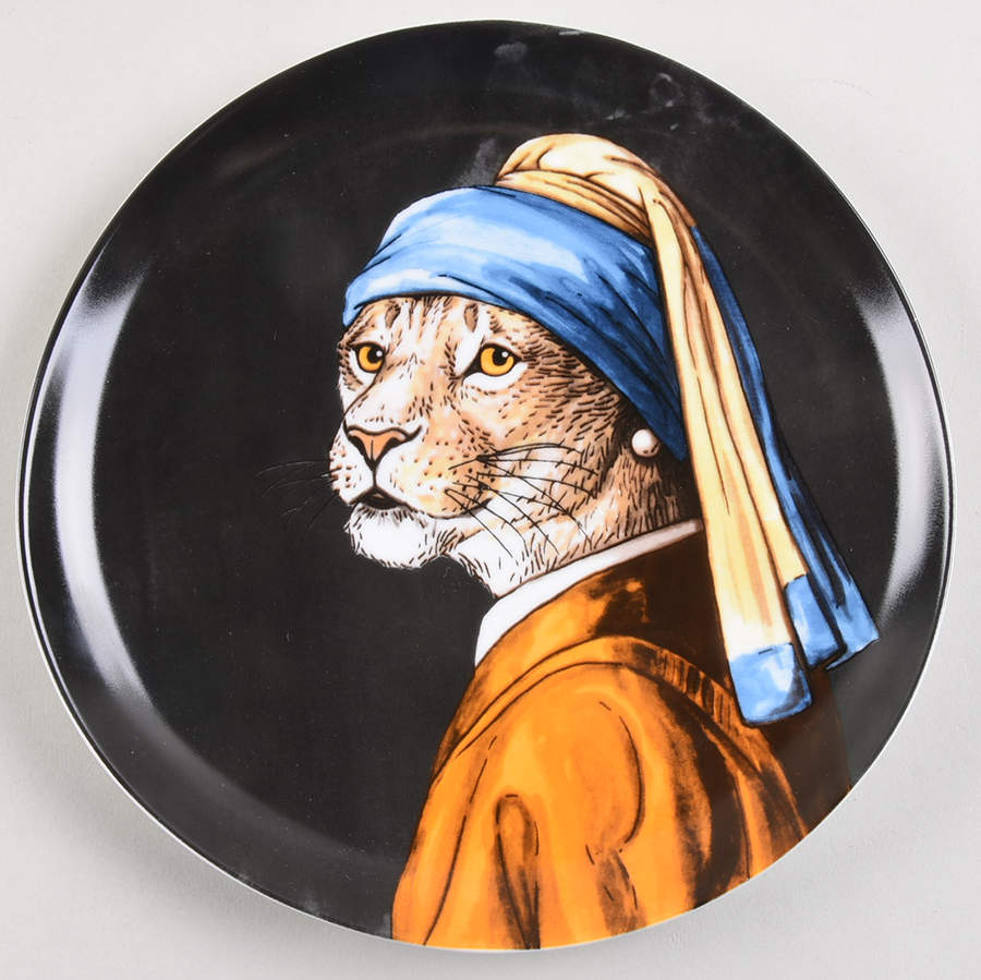 Dapper Animal Salad Plate by West Elm-1