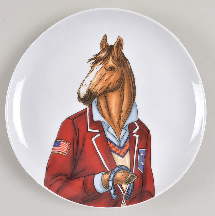Dapper Animal Salad Plate by West Elm-1