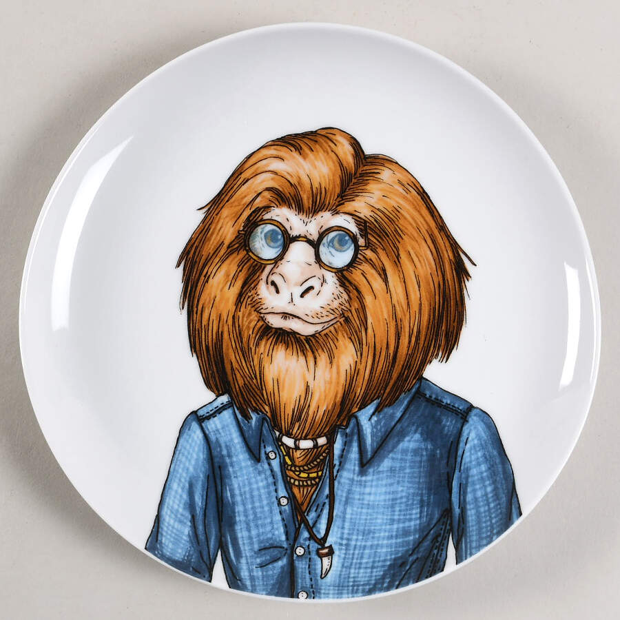 Dapper Animal Salad Plate by West Elm-1