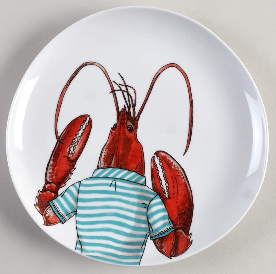 Dapper Animal Salad Plate by West Elm-1