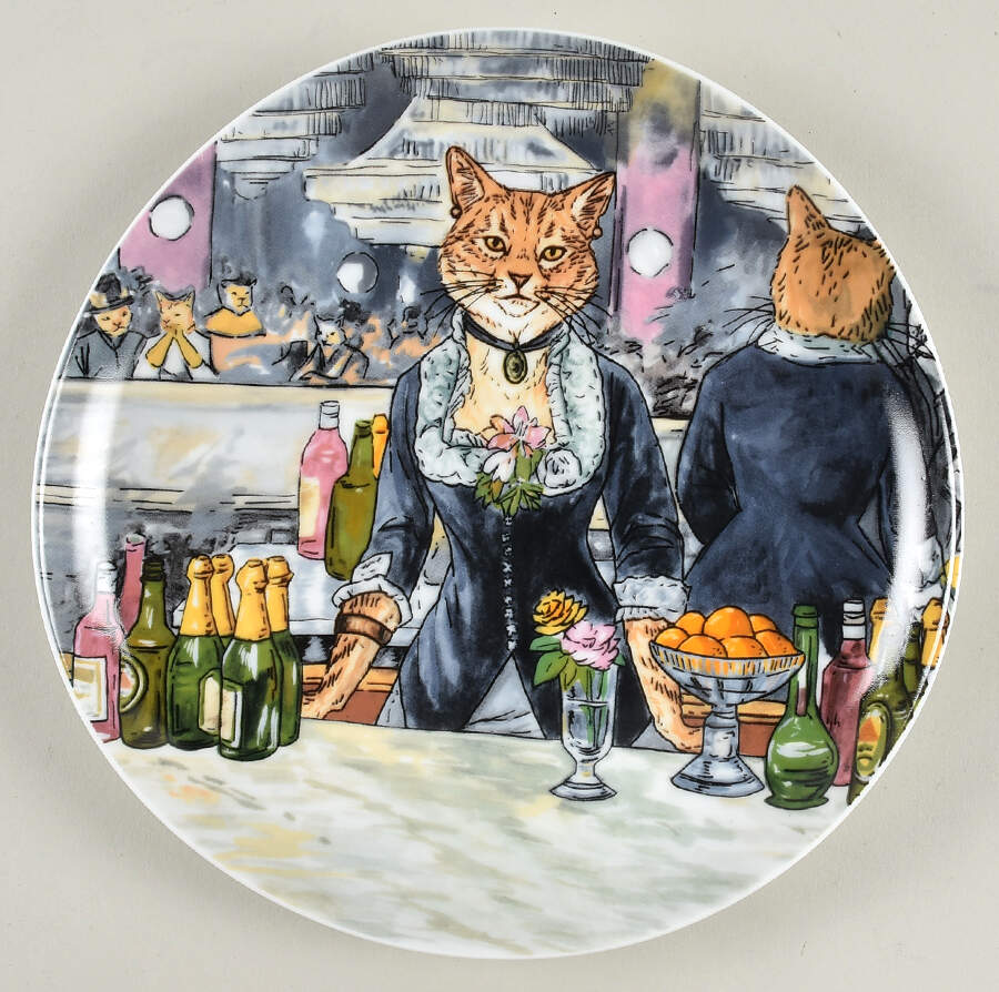 Dapper Animal Salad Plate by West Elm-1