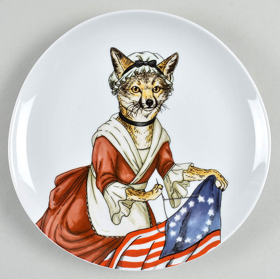 Dapper Animal Salad Plate by West Elm-1