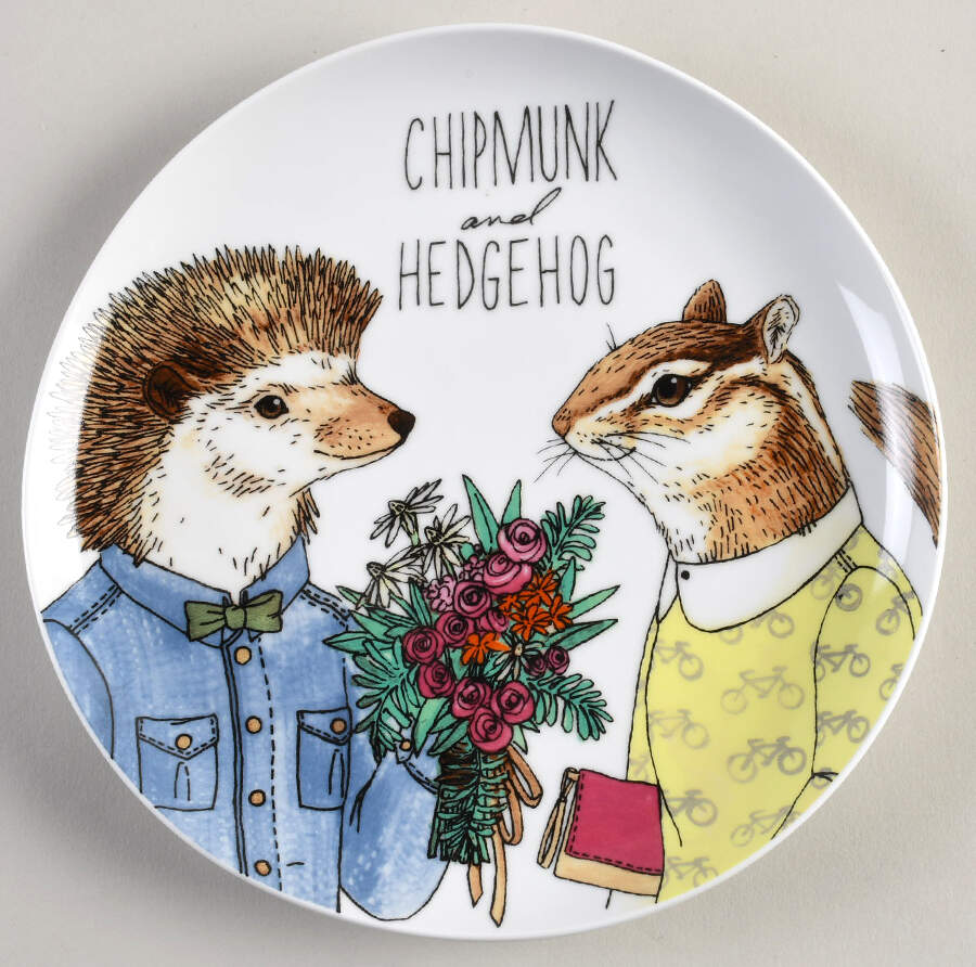 Dapper Animal Salad Plate by West Elm-1