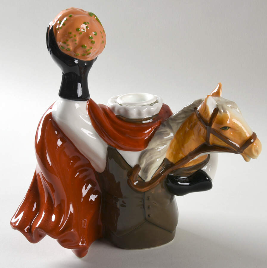 Dapper Animal Figural Candlestick by West Elm-1