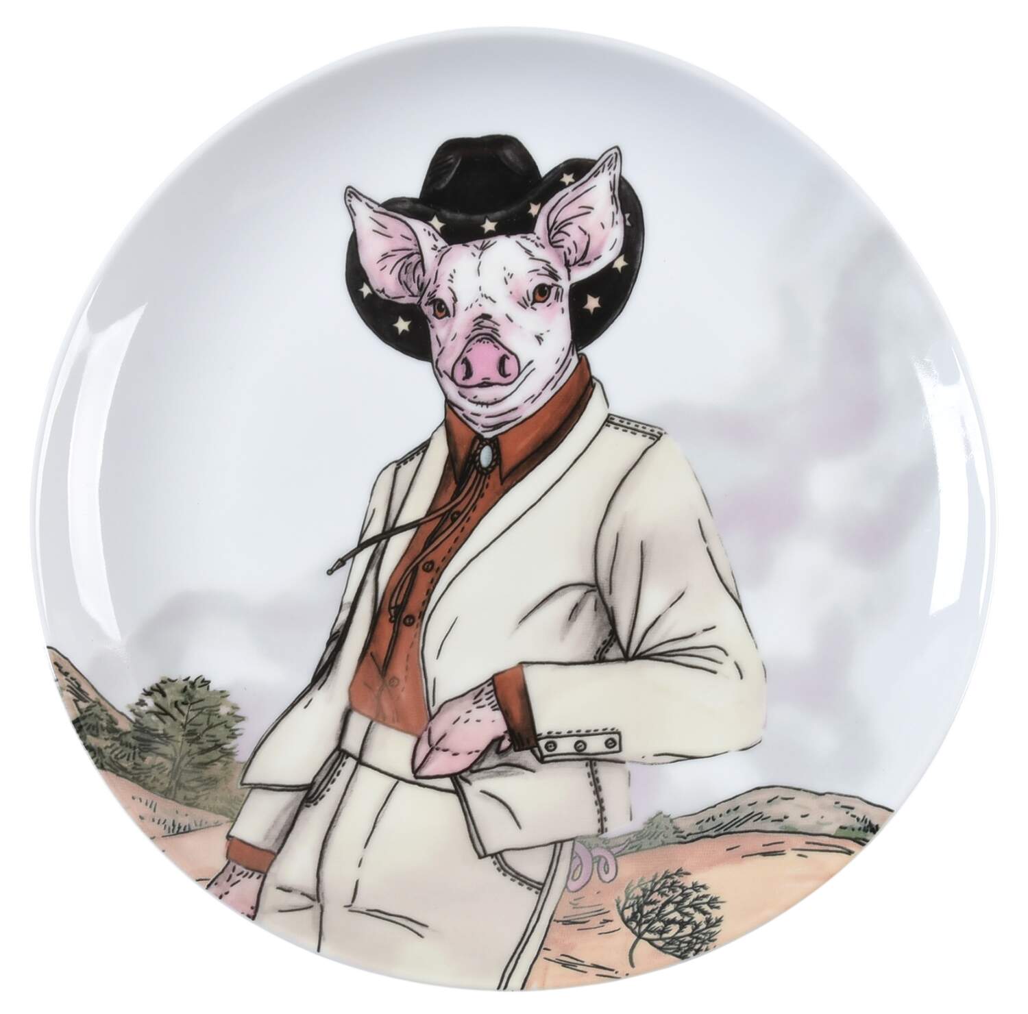 Dapper Animal Salad Plate by West Elm-1