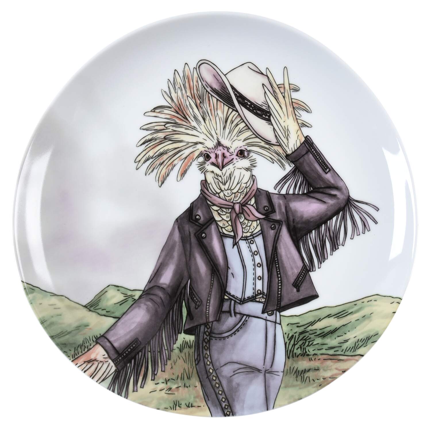 Dapper Animal Salad Plate by West Elm-1