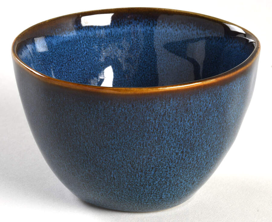 Organic Reactive Indigo Condiment Bowl by World Market-1