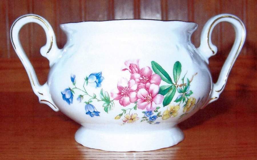WIG1302 Sugar Bowl No Lid by Winterling - Bavaria-1