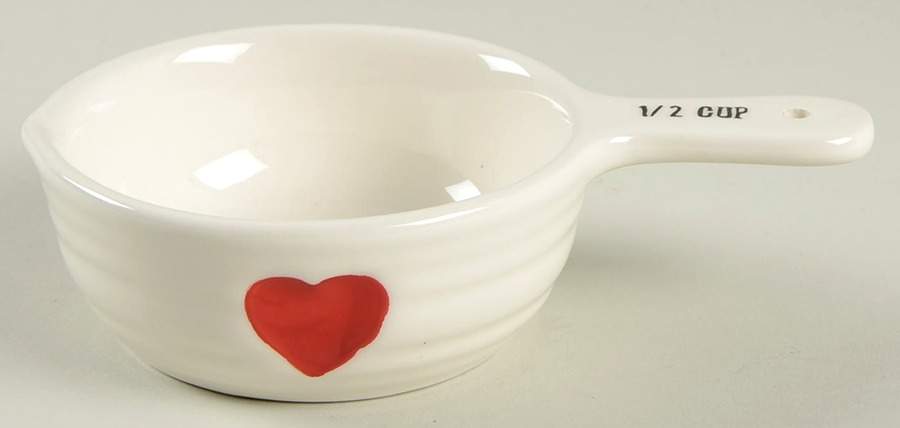 Valentine's Day 1/2 Cup Measuring Cup by Williams-Sonoma-1