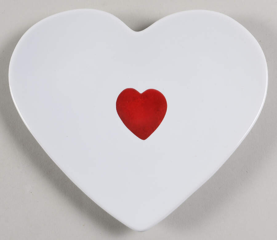 Valentine's Day Heart Shape Appetizer Plate by Williams-Sonoma-1