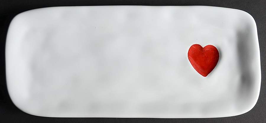 Valentine's Day 11" Rectangular Serving Platter by Williams-Sonoma-1