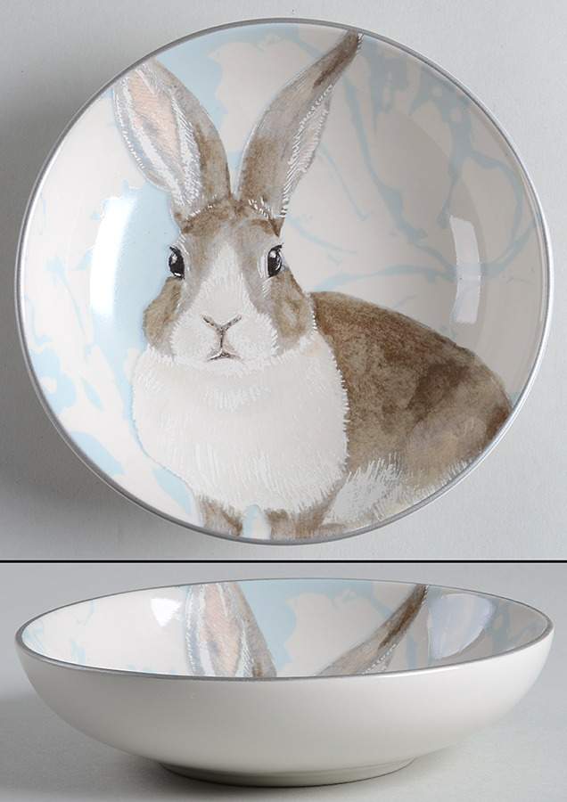 Damask Easter Bunny Individual Dip Dish by Williams-Sonoma-1