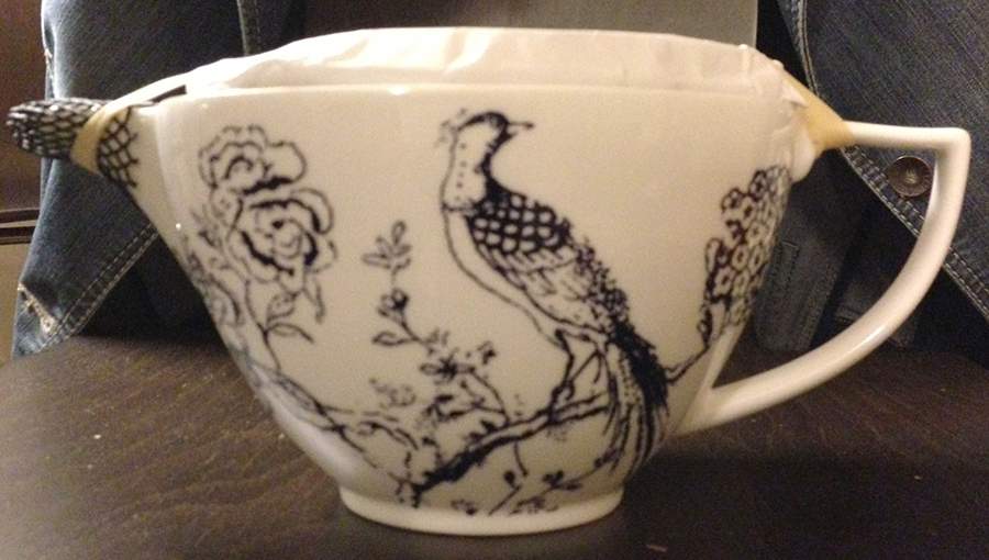 Jasper Conran Chinoiserie Blue Teapot & Lid by Wedgwood-1