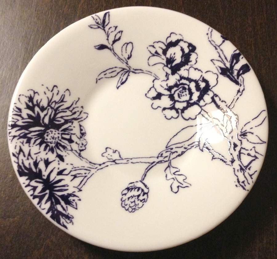 Jasper Conran Chinoiserie Blue Saucer for Espresso Cup by Wedgwood-1