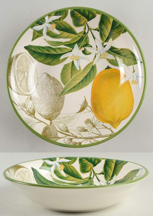 Botanical Citrus Soup/Cereal Bowl by Williams-Sonoma-1