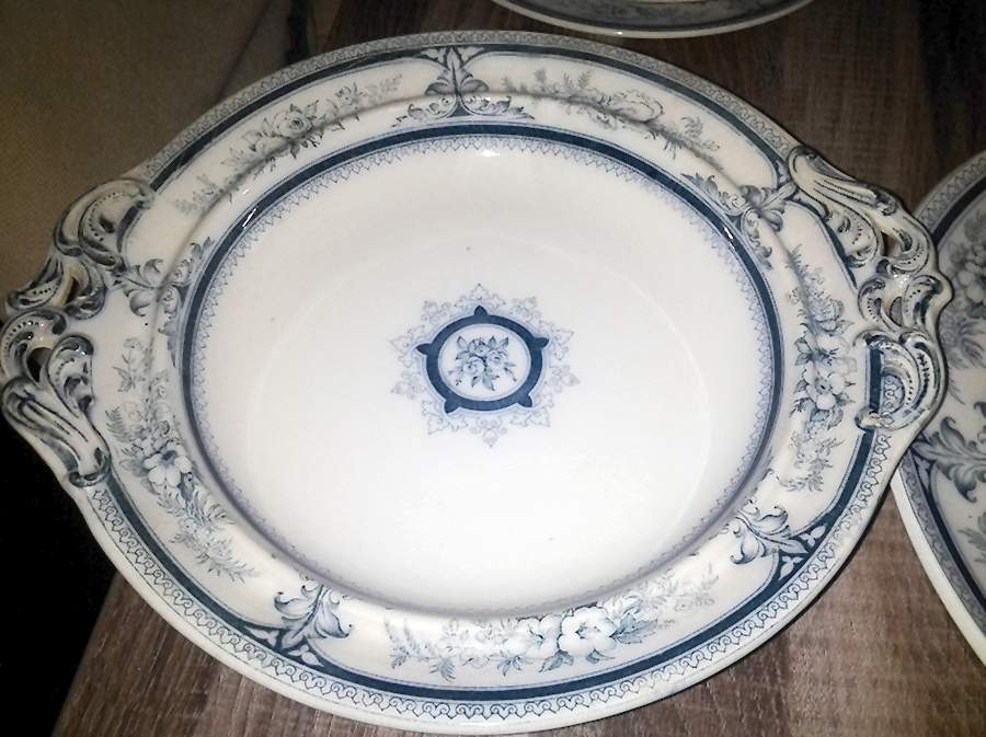 Havelock Blue Round Butter No Lid by Wedgwood-1