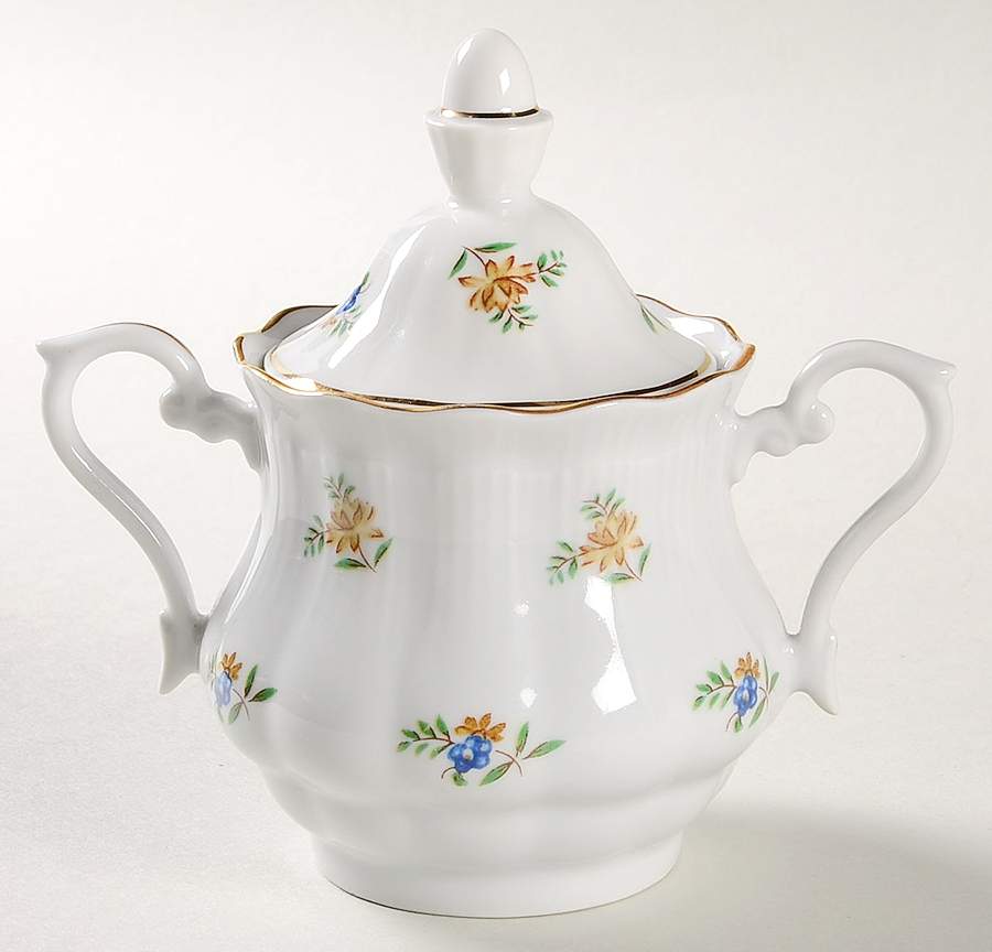 WLB110 Sugar Bowl & Lid by Walbrzych-1