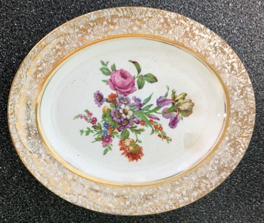 WIO11 12" Oval Serving Platter by Winterton-1