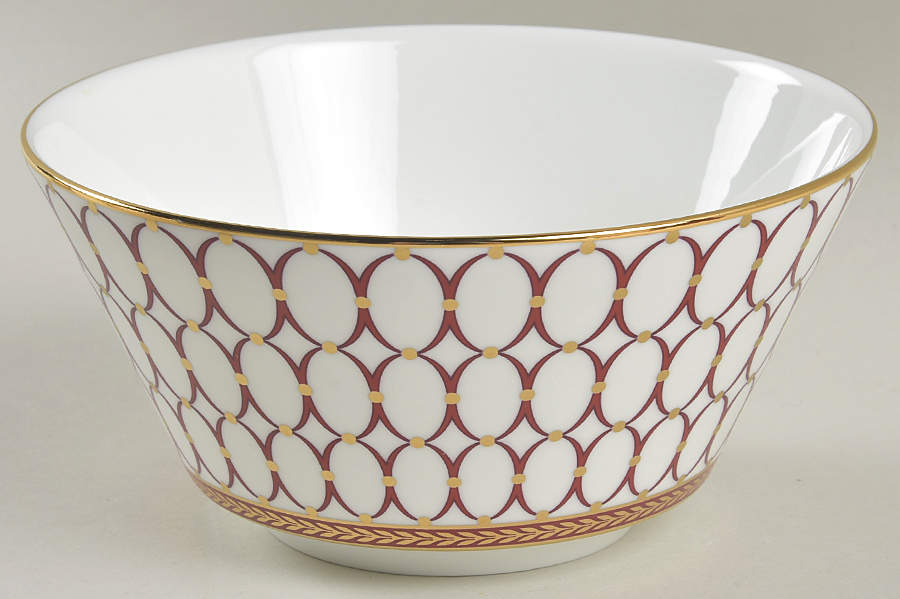 Renaissance Red Coupe Cereal Bowl by Wedgwood-1