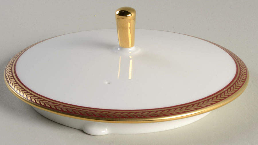 Renaissance Red Lid for Teapot by Wedgwood-1