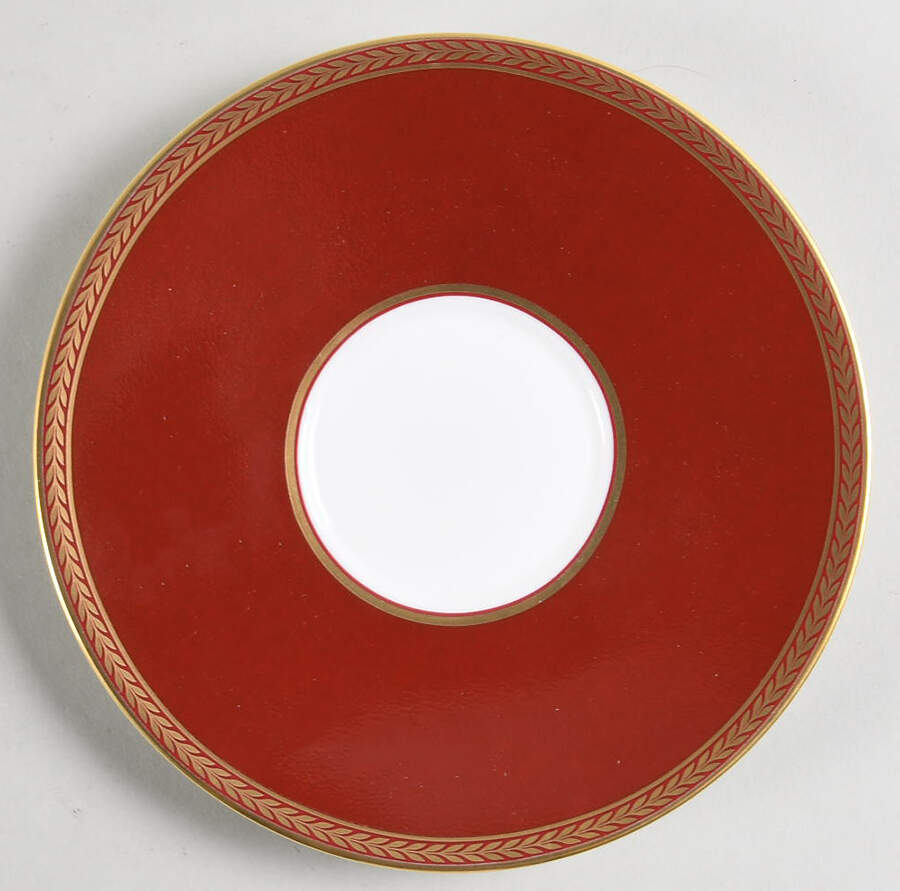 Renaissance Red Saucer by Wedgwood-1