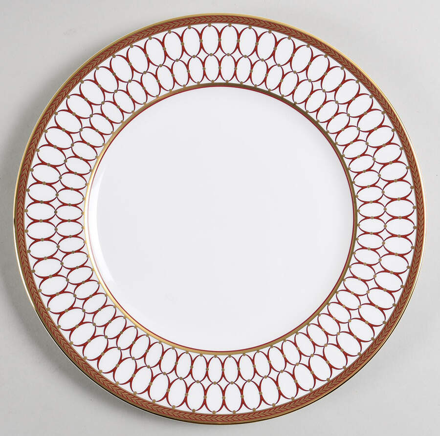 Renaissance Red Dinner Plate by Wedgwood-1