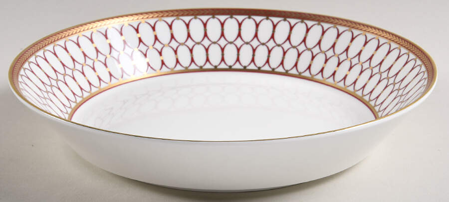 Renaissance Red 9" Individual Pasta Bowl by Wedgwood-1