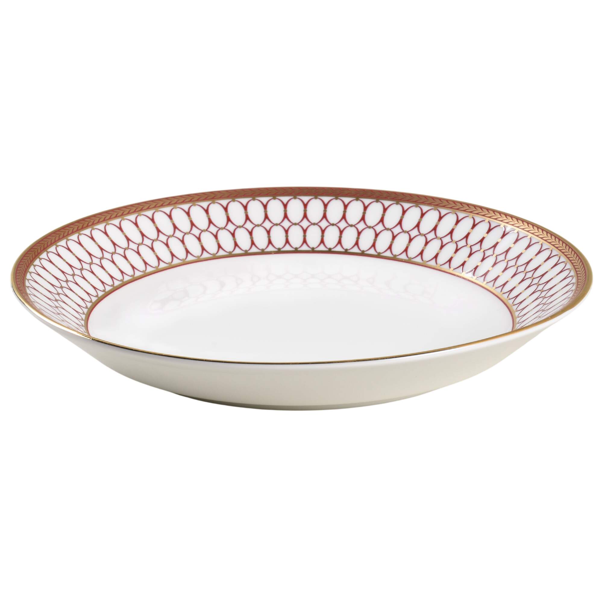 Renaissance Red Deep Dinner Plate by Wedgwood-1