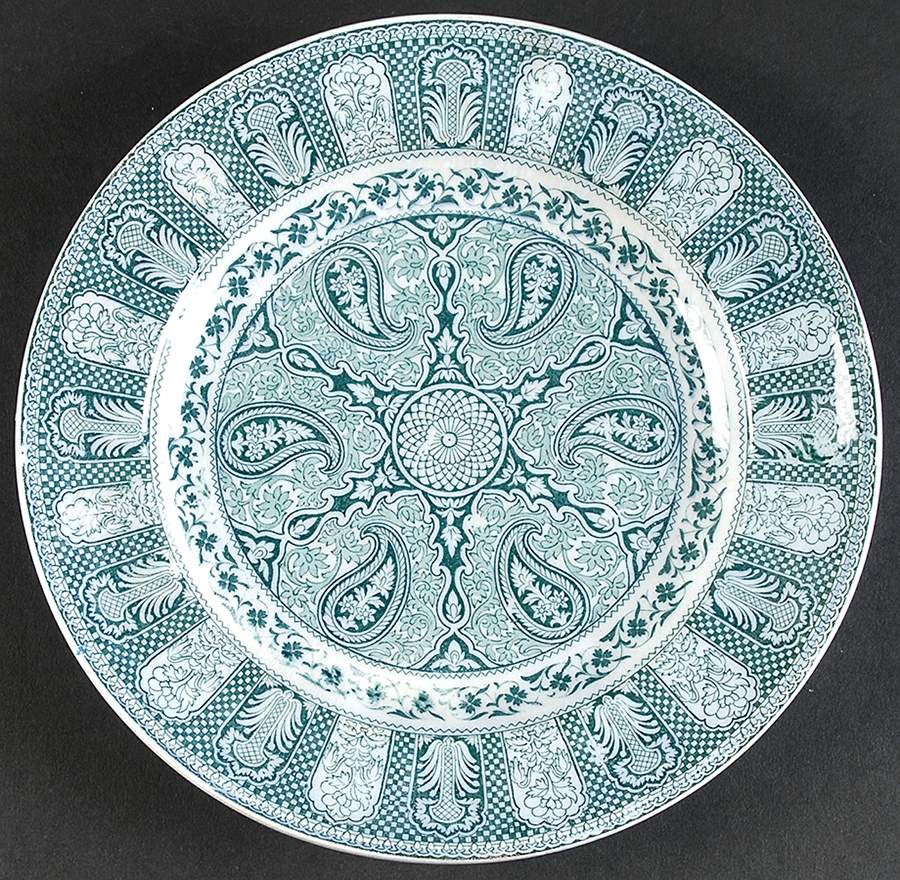 Indian Light Blue Salad Plate by Wedgwood-1