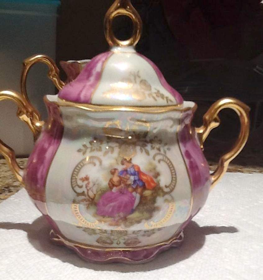 WIG1316 Sugar Bowl & Lid by Winterling - Bavaria-1