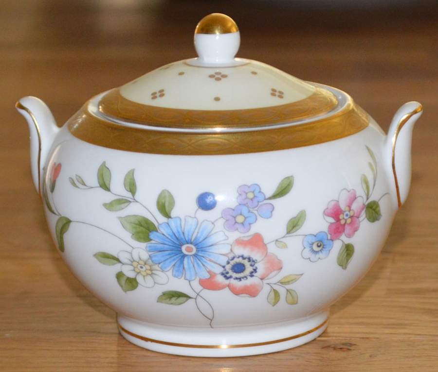 Grace Sugar Bowl & Lid by Wedgwood-1