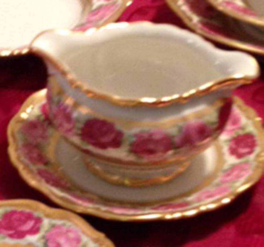 WLD40 Gravy Boat with Attached Underplate by Waldershof-1