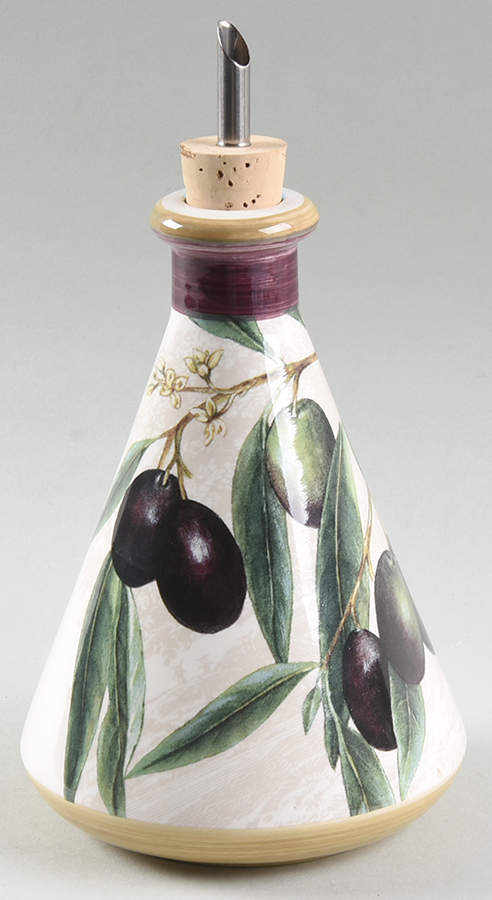 Harvest Botanical Oil Cruet, No Drizzle Spout by Williams-Sonoma-1