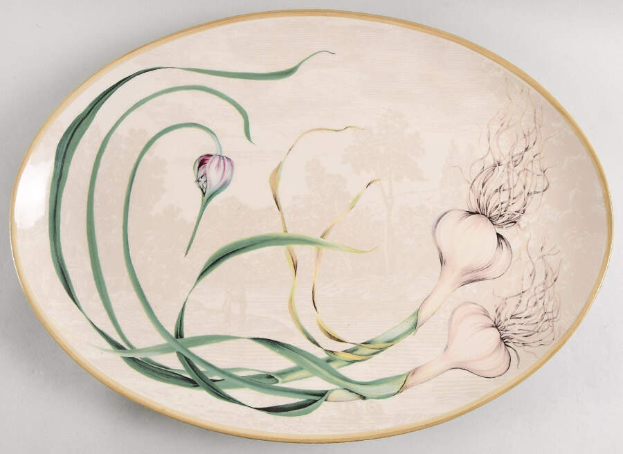 Harvest Botanical 19" Oval Serving Platter by Williams-Sonoma-1