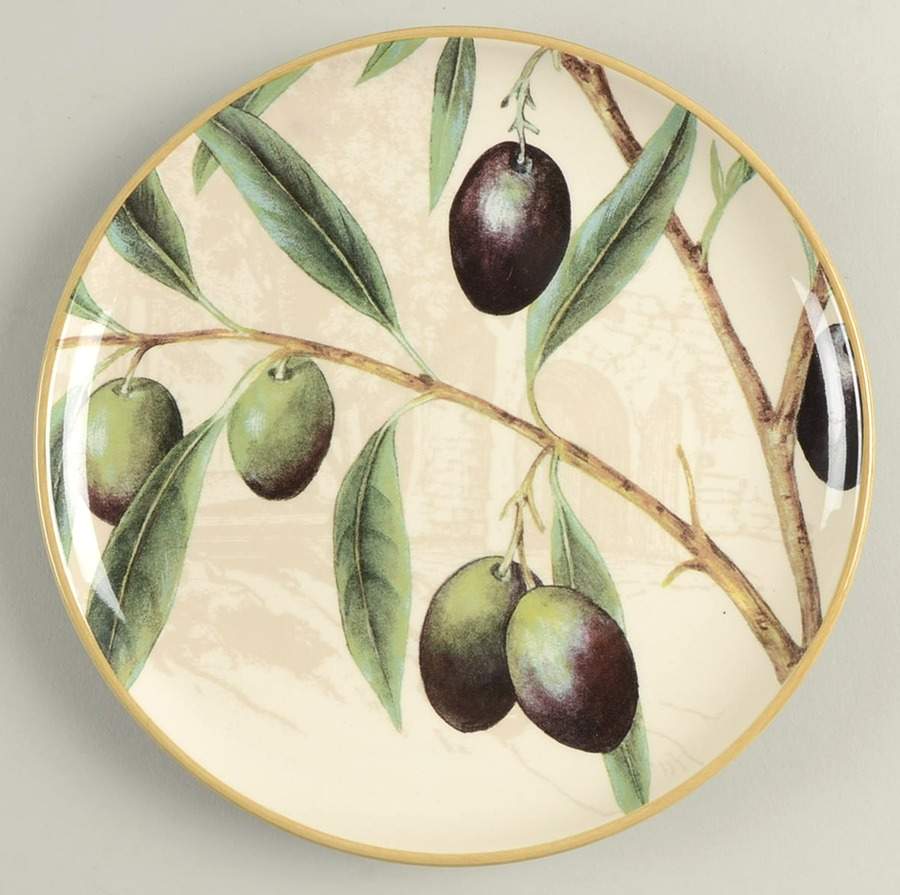 Harvest Botanical Salad Plate by Williams-Sonoma-1