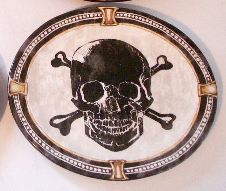 Halloween Medallion Salad/Dessert Plate by Williams-Sonoma-1