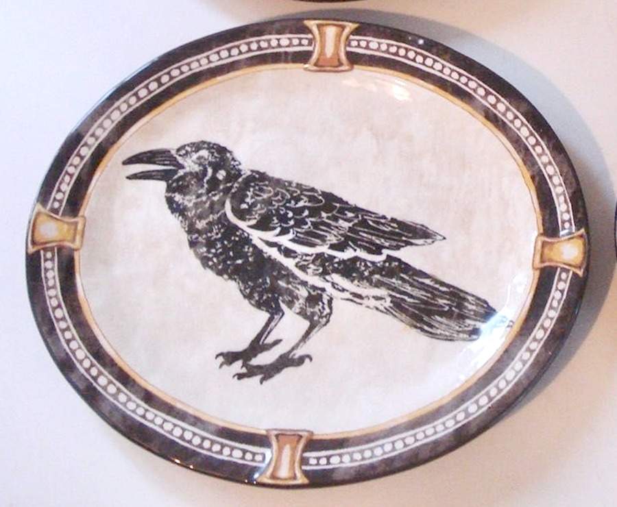 Halloween Medallion Salad/Dessert Plate by Williams-Sonoma-1