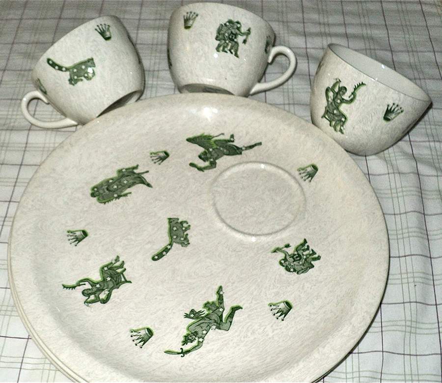 Milky Way Snack Plate & Cup Set by Wedgwood-1